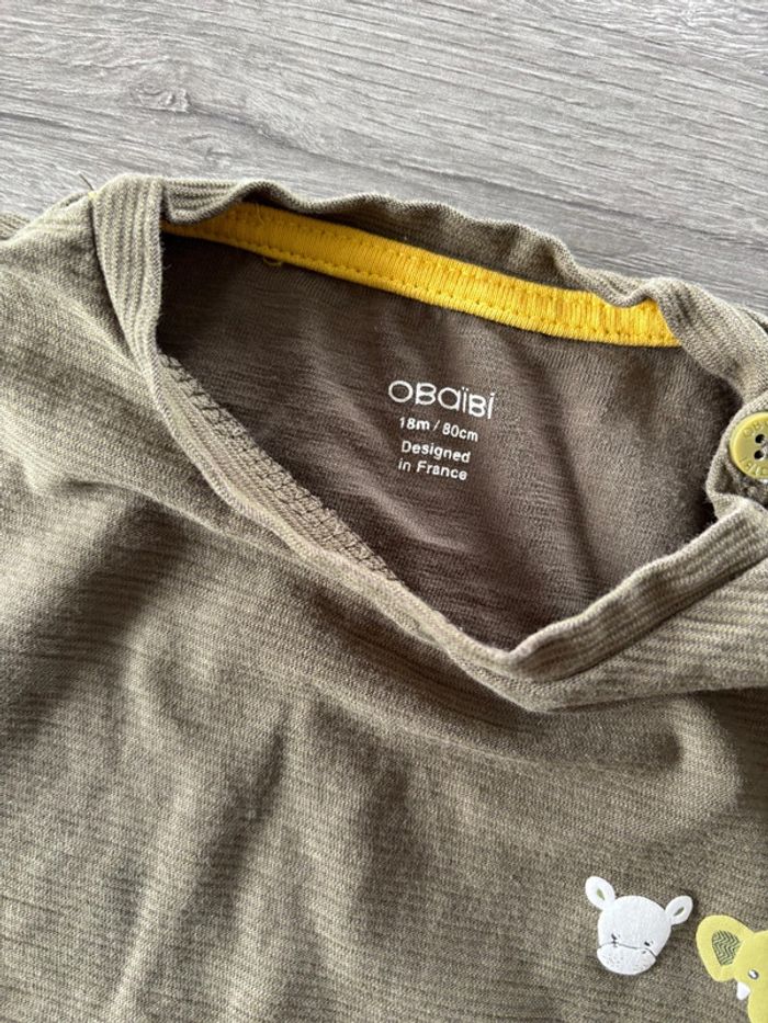 T-shirt obaïbi 18 mois - photo numéro 3