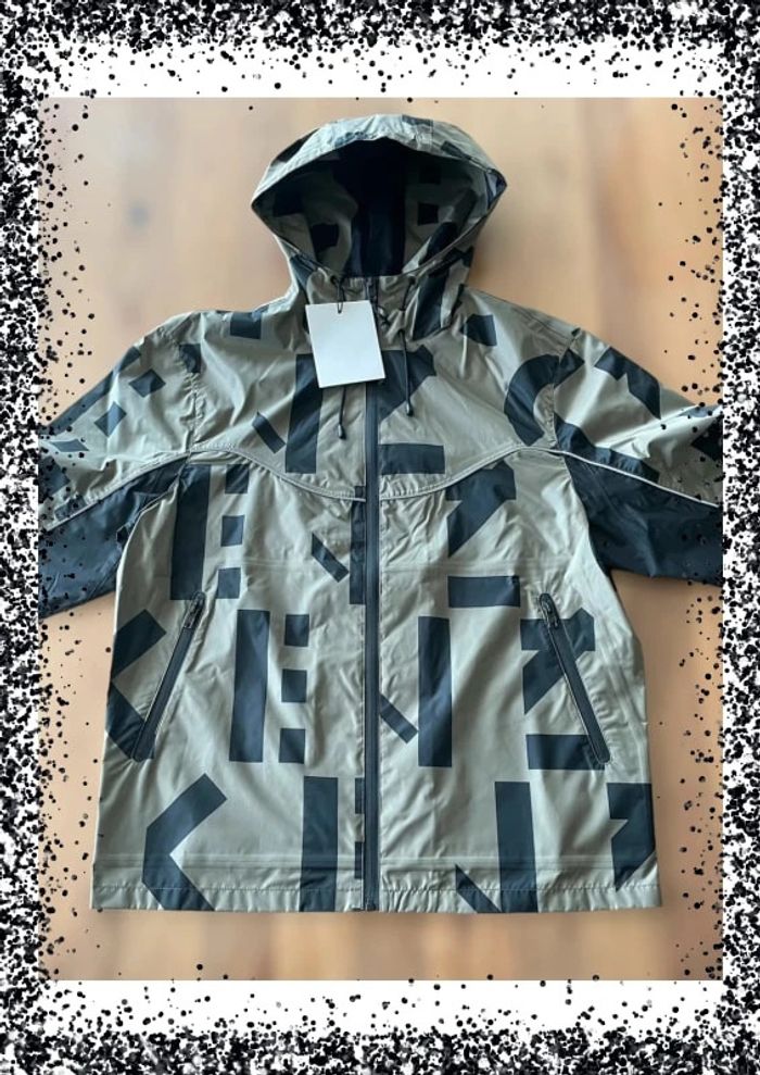 Veste imperméable Kenzo sport monogram