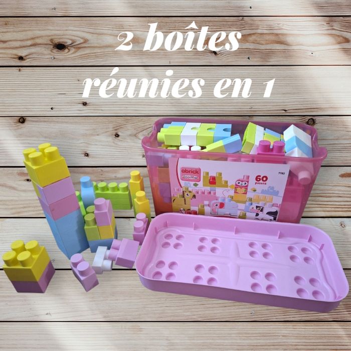 🧩✨ Baril Abrick Écoiffier – Jeu de construction complet & coloré ! 🌈💫