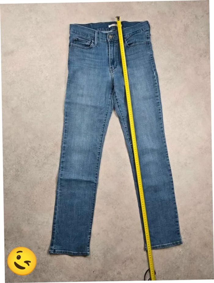 Jean Levi's  W29|FR38 L32 coupe droits bleu  Femme-Women pan294 - photo numéro 5