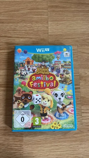 Jeu Wii U Animal Crossing Amiibo festival