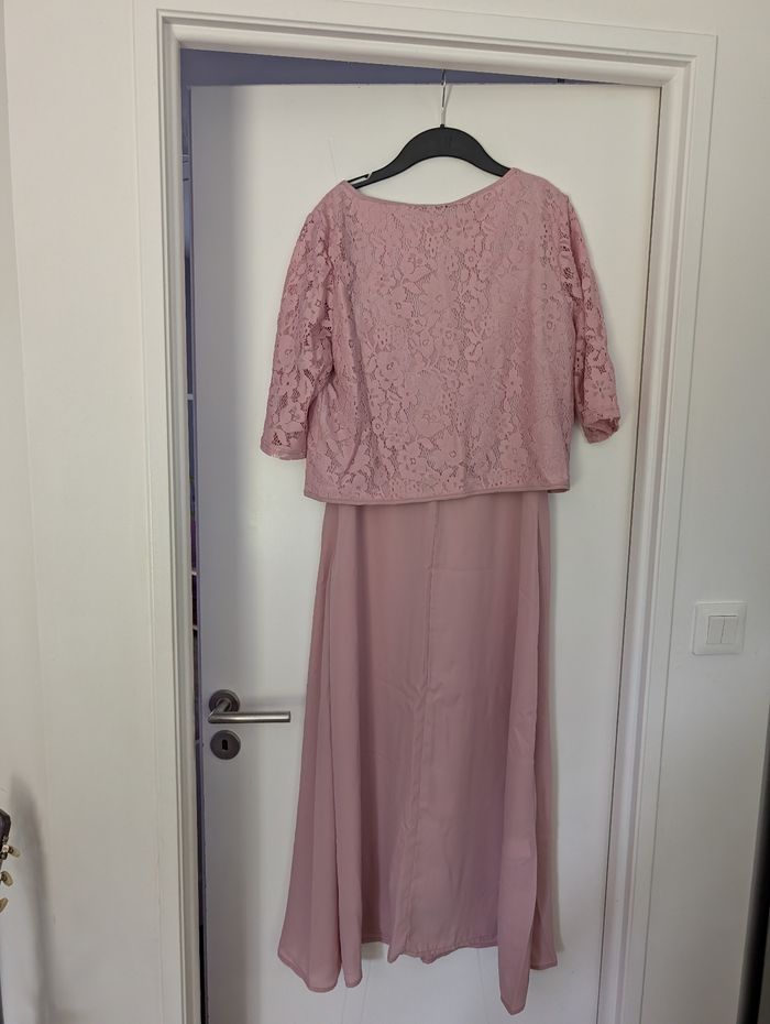 Robe neuve longue avec gilet assortie - photo numéro 8