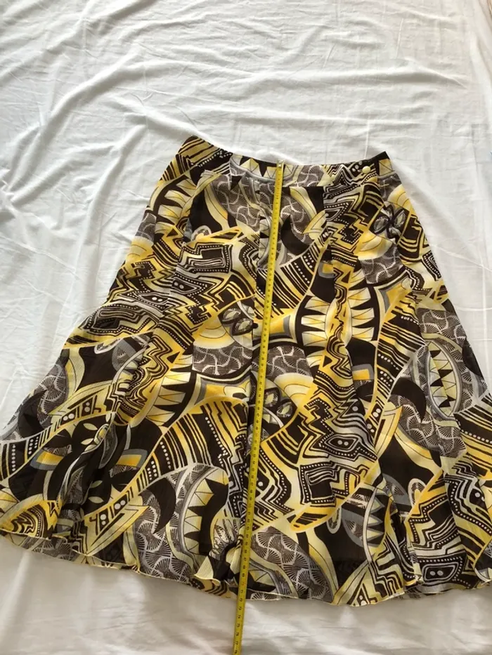 Jupe été fluide taille 42 XL - photo numéro 2