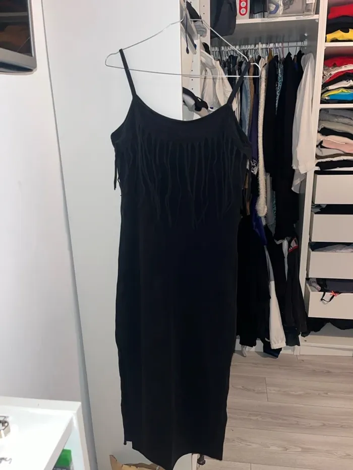 Robe longue noir