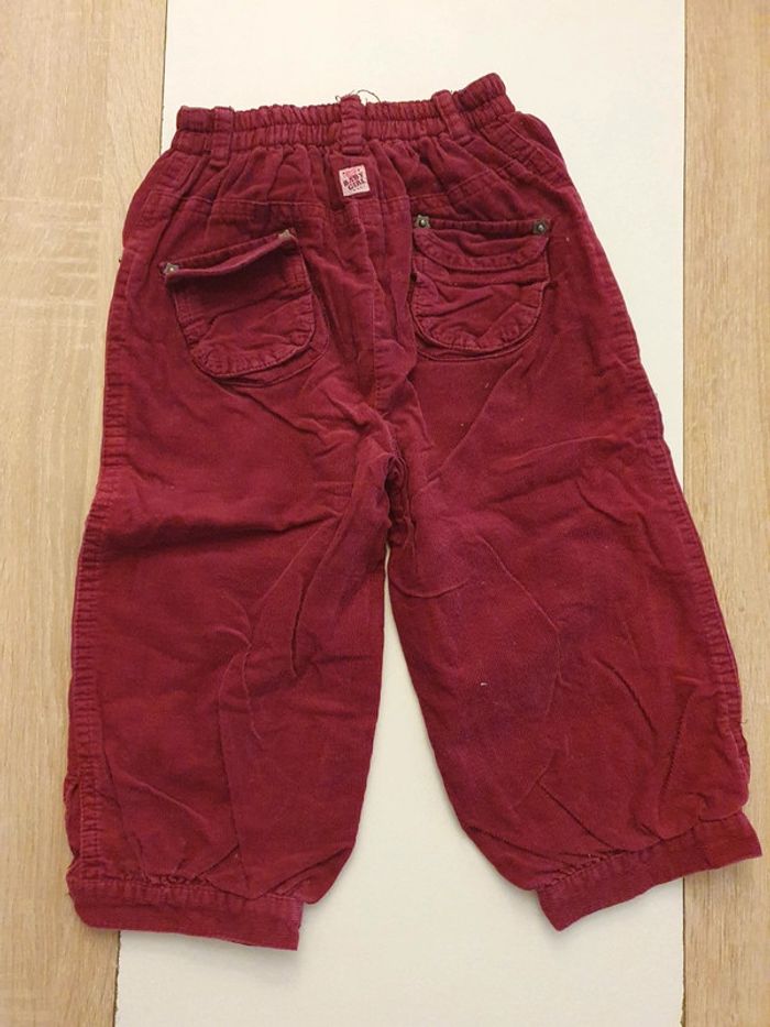 Pantalon Orchestra Velours Côtelé Taille 23 mois 86 cm 2 ans - photo numéro 4