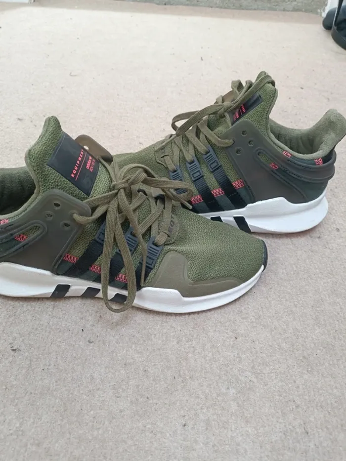 Baskets Adidas EQT Kaki T38 - photo numéro 2