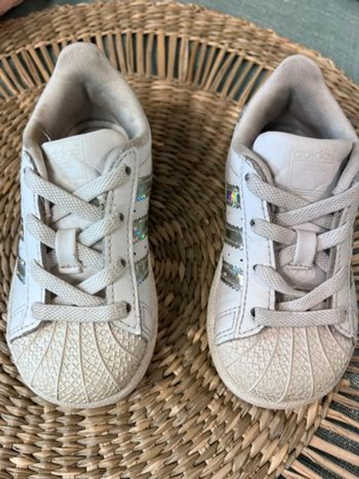 Superstar taille 21 adidas - photo numéro 2