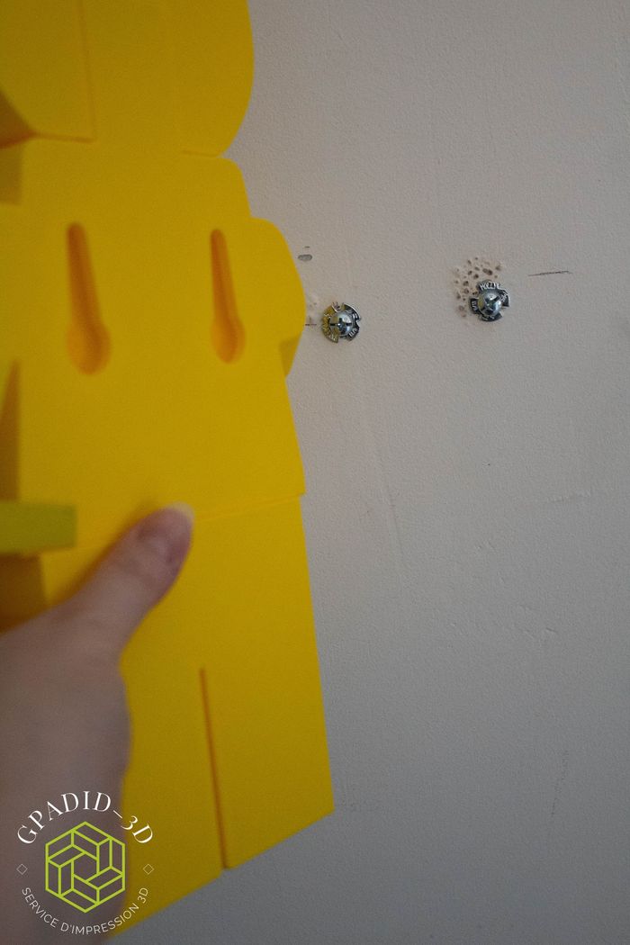 Dévidoir de papier toilette ou simple décoration murale dans un style lego  pikachu - photo numéro 9
