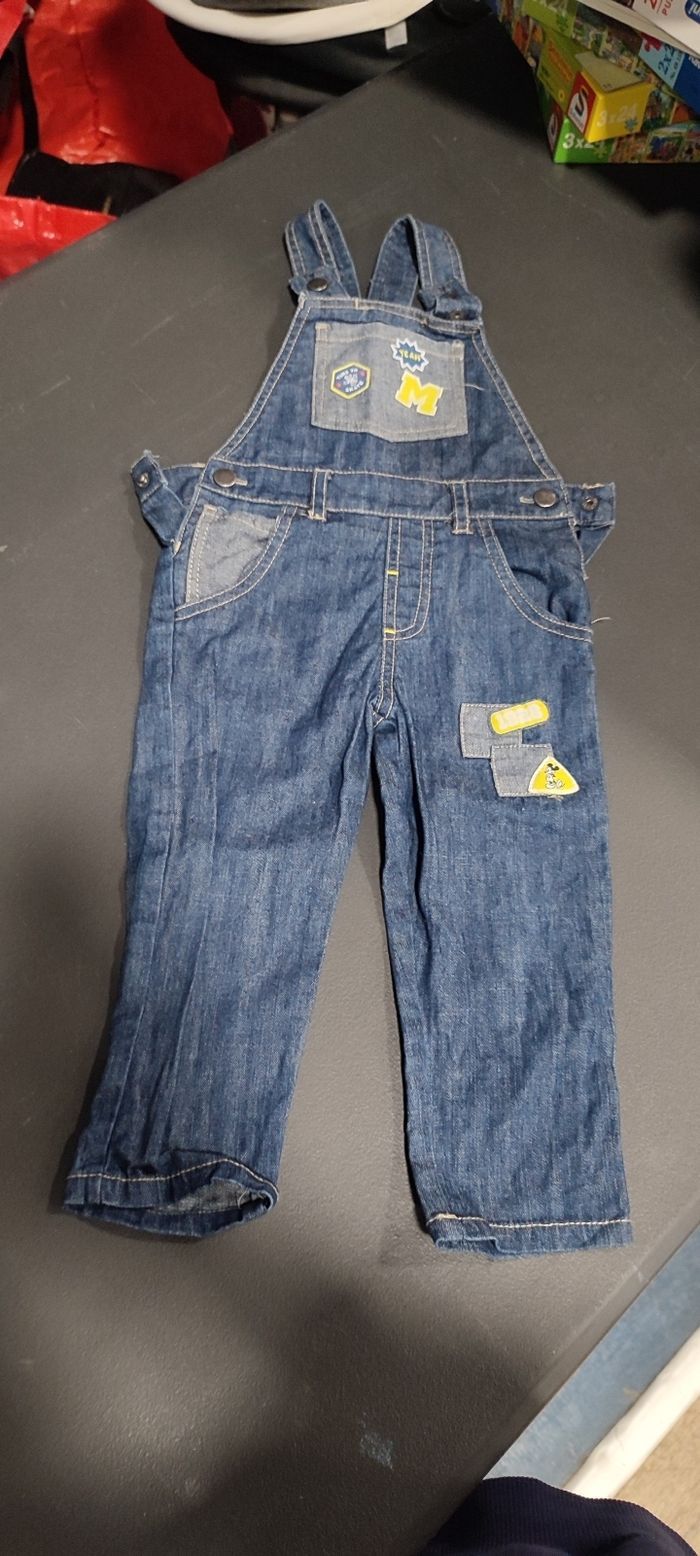 Salopette en jeans 24 mois