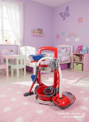 Chariot ménage + aspirateur Weleda
