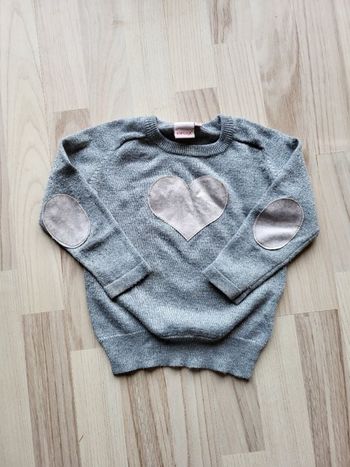 Pull fin argenté