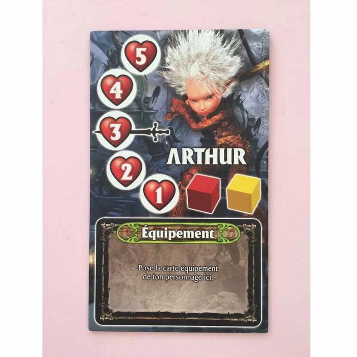 pièces détachées jeux de société Arthur et les minimoys à la recherche d'Archibald