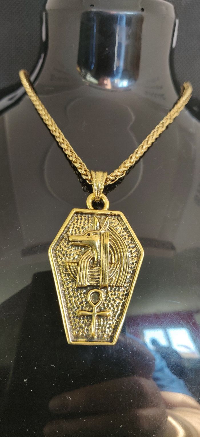 Collier Egypte Anubis - photo numéro 2