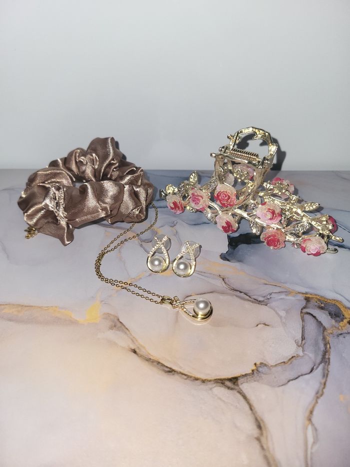 Pack bijou Tendance Inoxydable + Cadeau🎁 / Soft Girl Aesthetic