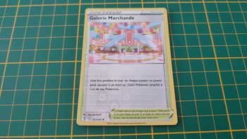 157/203 Carte Pokémon Galerie Marchande peu com reverse Epée Bouclier EB07 Evolution Céleste #B10
