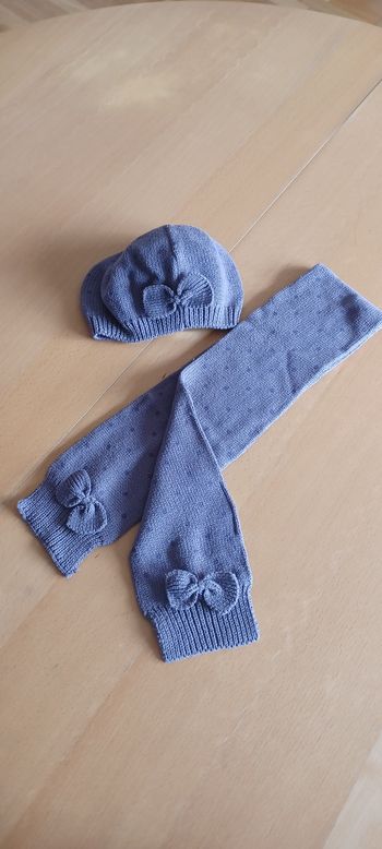 Ensemble bonnet écharpe