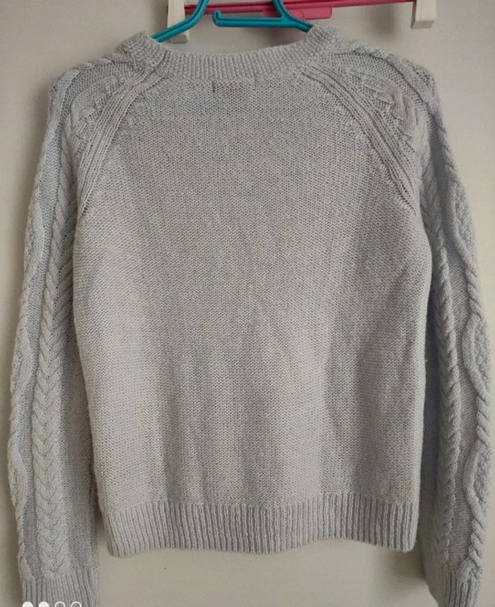 Pull bleu ciel H&M - photo numéro 2