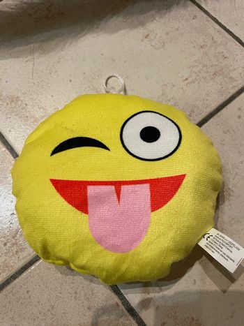 Peluche Smiley jaune