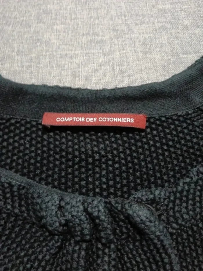 C62 gilet marine Comptoir des cotonniers S - photo numéro 3