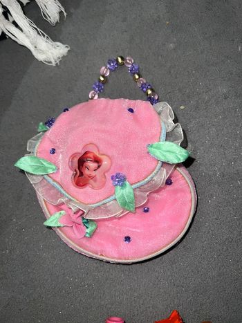 Petit sac à main enfant Disney la fée clochette rose roselia