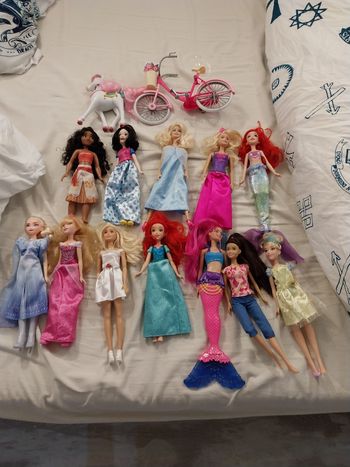 Lot de princesse disney