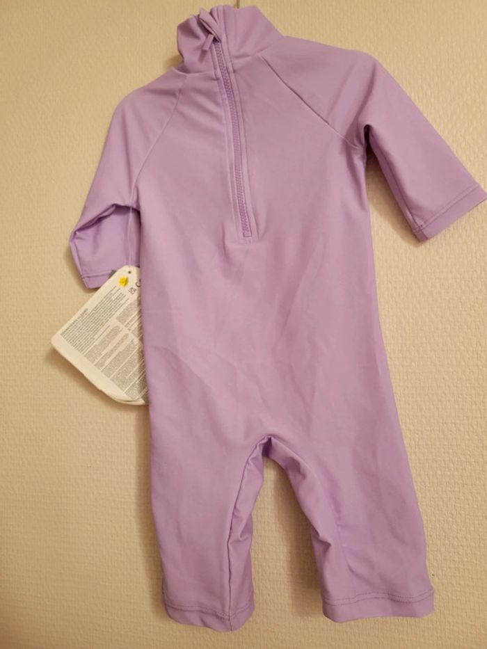 Maillot de bain violet pour bébé - photo numéro 2