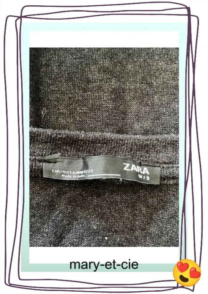 SOLDÉ - Haut manches courtes Zara taille M - photo numéro 6