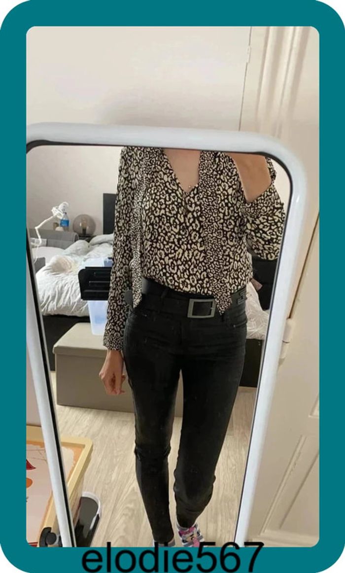 Blouse léopard Esprit taille S
