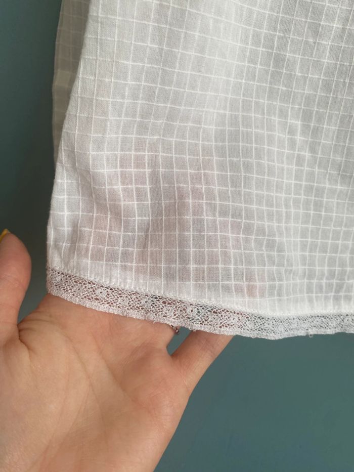 Jolie chemisier blanc cyrillus 3 ans - photo numéro 2