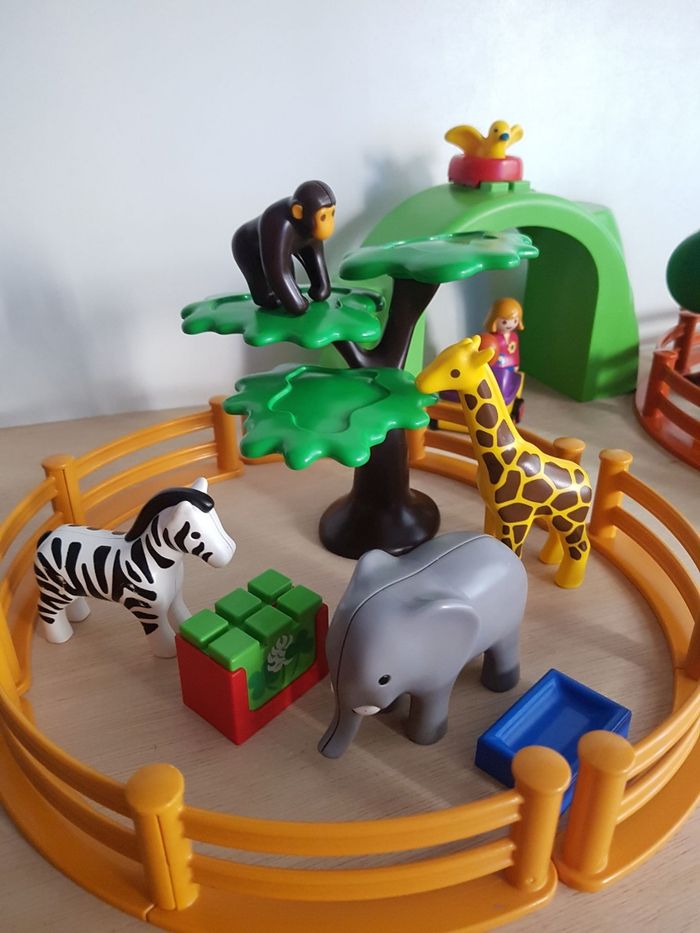 Playmobil junior grand zoo ferme et safari 1.2.3 - photo numéro 6