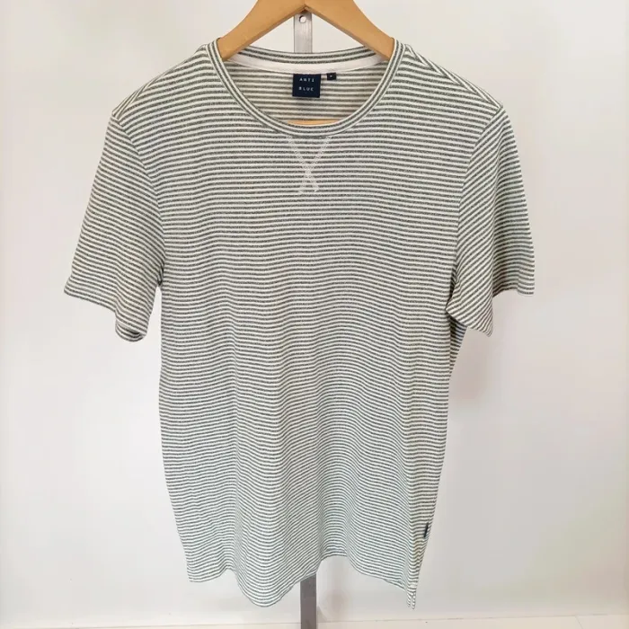 Tshirt à rayures anti blue taille M coton été léger confortable A343