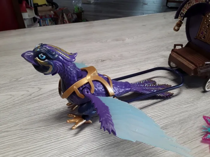 Ayuma chariot avec fée et phénix - photo numéro 4