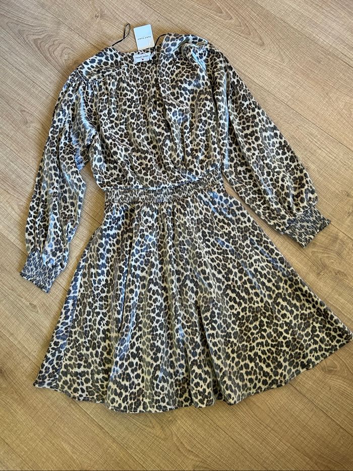 Robe léopard neuve à manches longues Naf Naf taille 42 (valeur 74€) - photo numéro 7