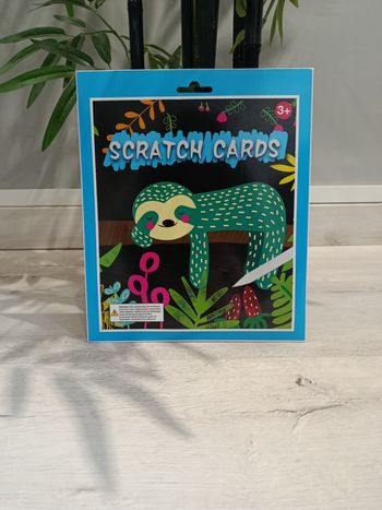 Cartes à gratter animaux