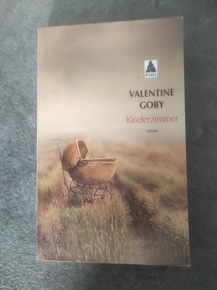 Kinderzimmer Valentine Goby Actes Sud Babel 2015 - photo numéro 1