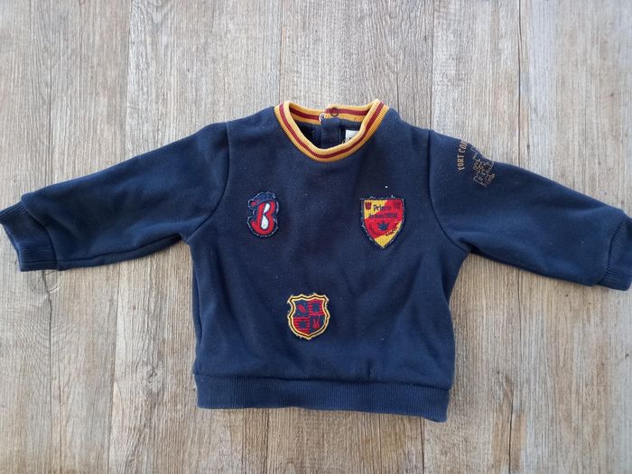 Sweat bleu - Taille 12 mois - Tape à l'oeil