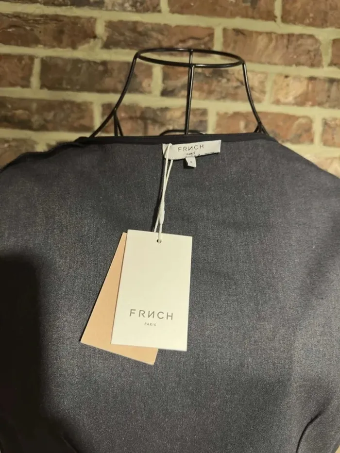 Robe noire FRNCH Neuve avec étiquette - Taille M / 38 - photo numéro 19