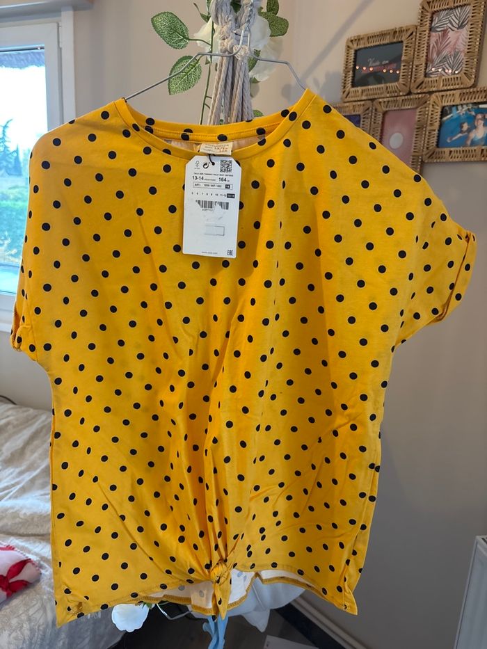 T-shirt Zara 13/14 ans neuf