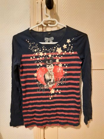 Tee-shirt manche longue fille taille 14 ans
