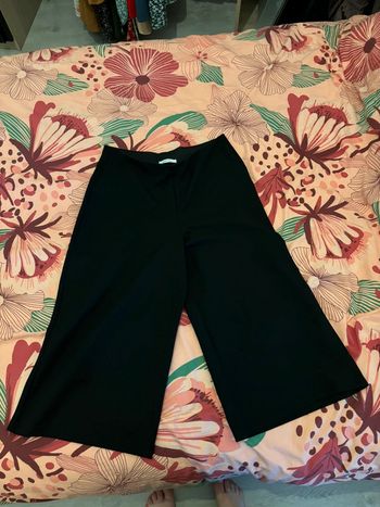 Pantacourt large Zara taille haute