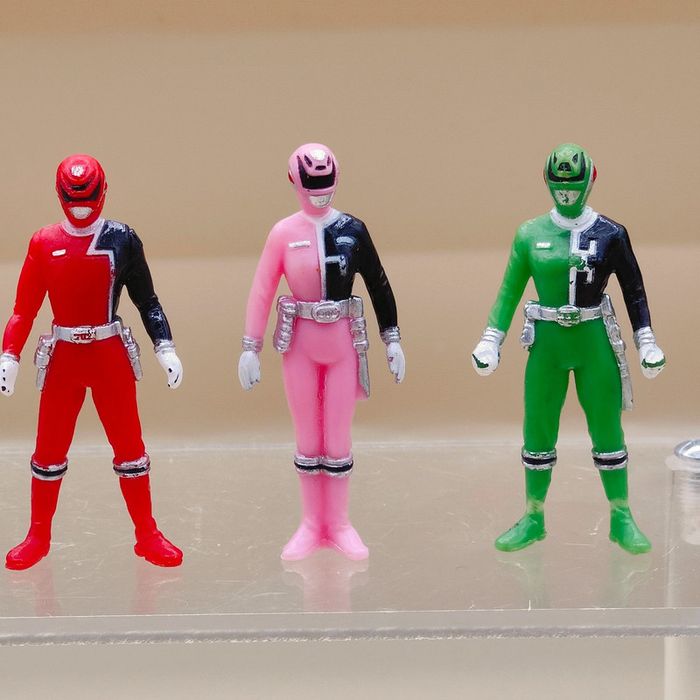 Lot 5 mini figurines SPD - Power rangers - photo numéro 3