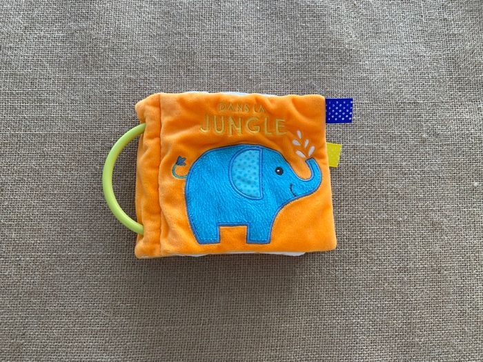 Livre tissu Dans la jungle Tourbillon