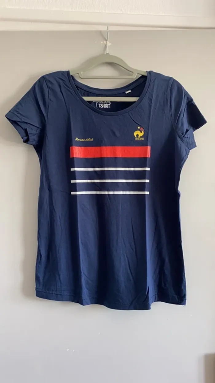 T-shirt bleu Madame T-shirt