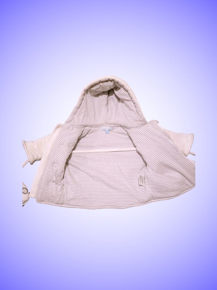 Manteau Bébé Blanc 1 mois Petit Kimbaloo - photo numéro 3