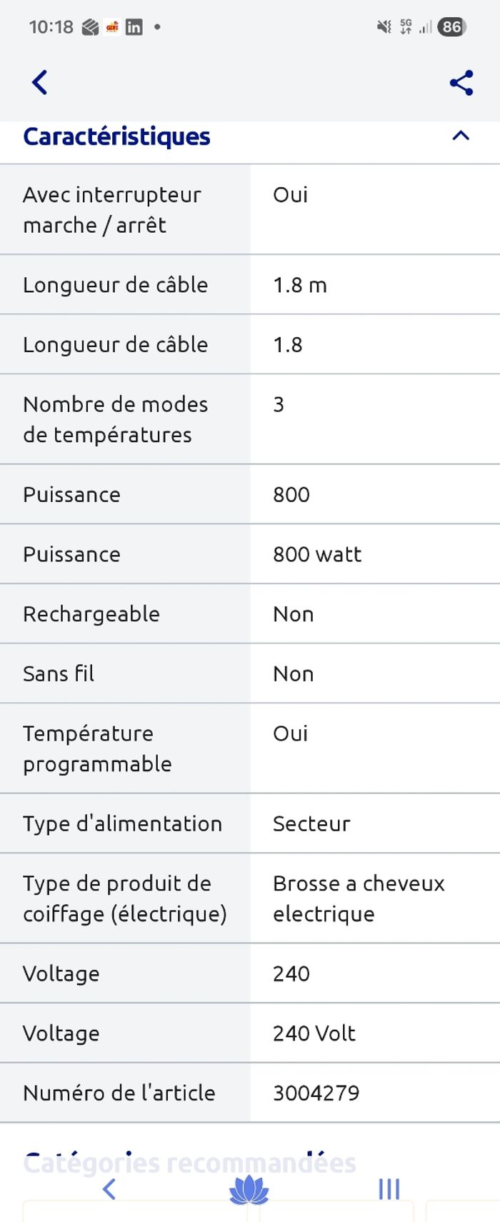 Brosse coiffante Elle - photo numéro 4