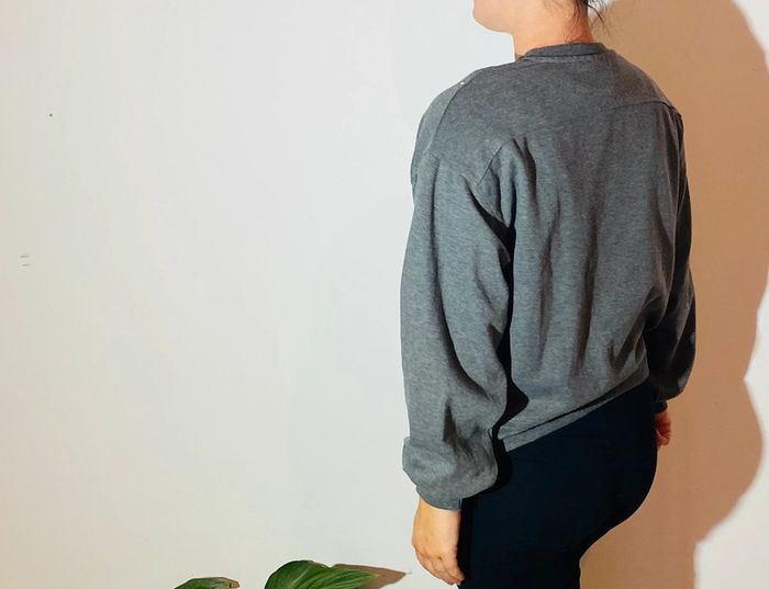 Pull perle gris Zara taille 36 - photo numéro 4