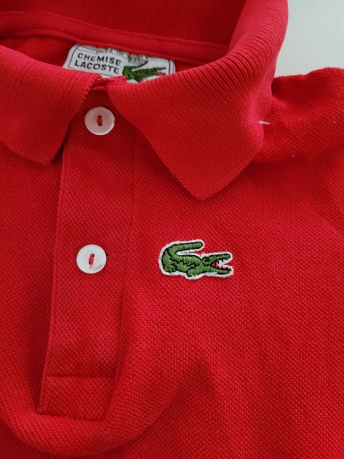 Polo Lacoste 6 ans - photo numéro 2