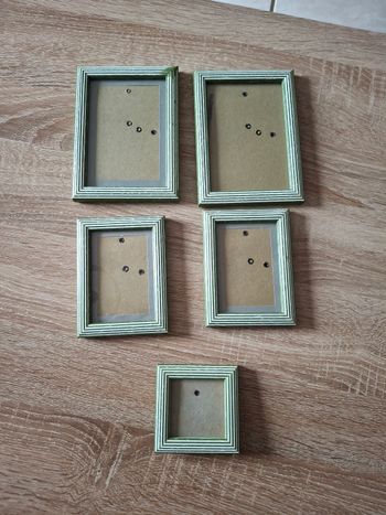 Lot de 5 cadres