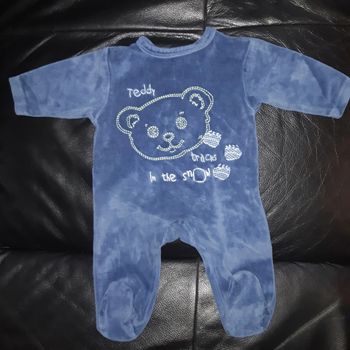 Pyjama 1 3 mois pas d'étiquette TBE