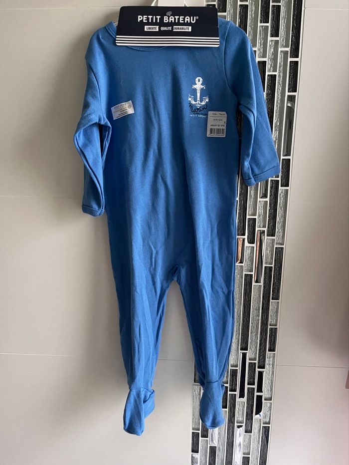 Pyjama mi-saison garçon Petit Bateau 12 mois neuf